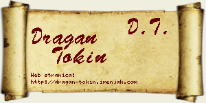 Dragan Tokin vizit kartica